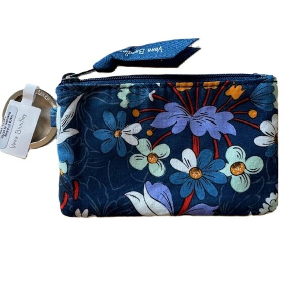 NWT Vera Bradley FLORAL BURSTS Zip ID Case - Picture 2 of 5